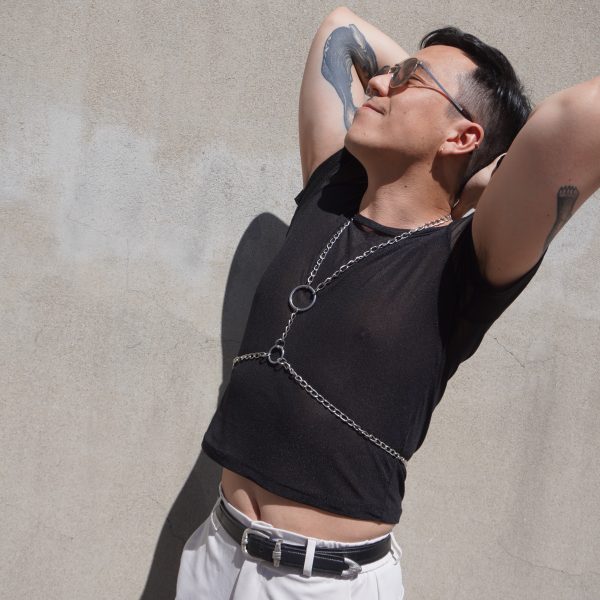 Chain Harness Silver Lifestyle