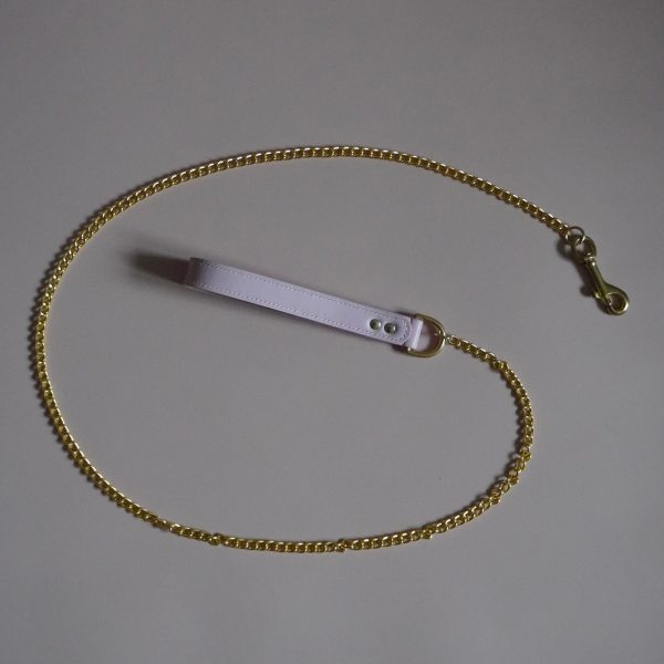 Pink and Gold Leash Top