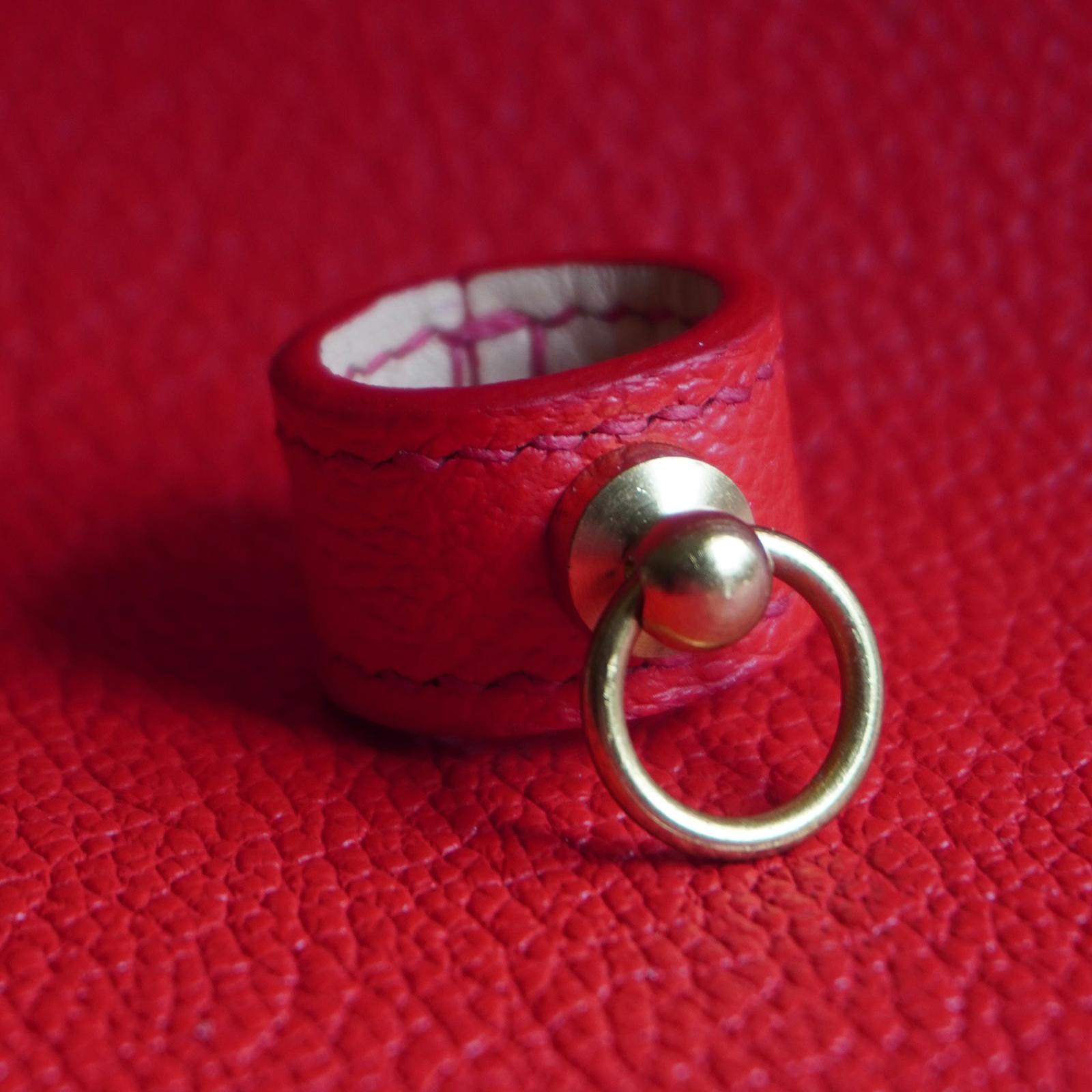 Secret Handshake Ring Red